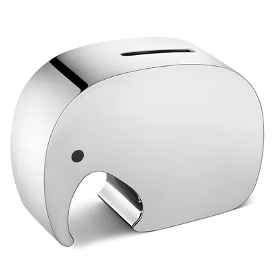 Georg Jensen Miniphant Piggy Bank In Silver