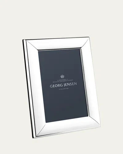 Georg Jensen Modern Picture Frame, 4" X 6" In Metallic