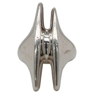 Pre-owned Georg Jensen Modernist  Sterling Silver Ring No. 126 By Henning Koppel In Multi