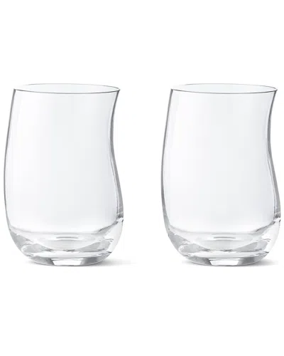 GEORG JENSEN GEORG JENSEN MOUTH BLOWN COBRA TALL TUMBLER PAIR