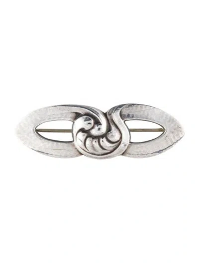 Pre-owned Georg Jensen No. 40 Brooch In Multi