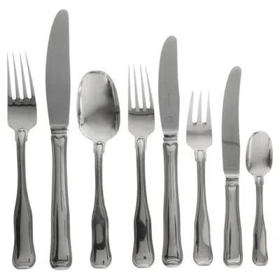 Pre-owned Georg Jensen Old Danish Sterling Silverware Set For 12, 1947