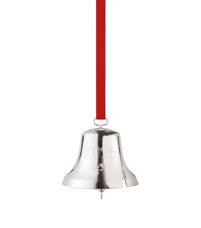 Georg Jensen Palladium-plated Bell Tree Decoration In Silver