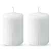 Georg Jensen Paraffin Candle, Set Of 2 In White