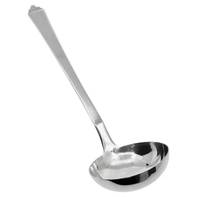 Pre-owned Georg Jensen Pyramid Sterling Silver Punch/soup Ladle 151