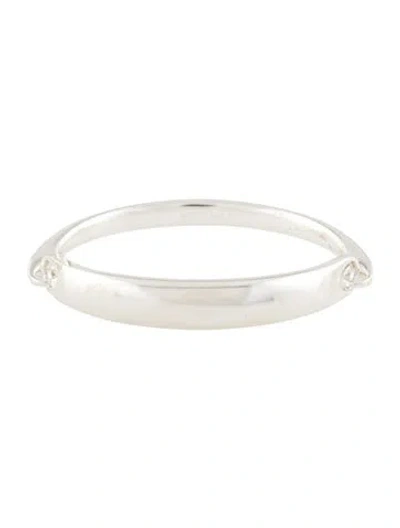 Pre-owned Georg Jensen Reflect Id Bracelet, 7" In Multi