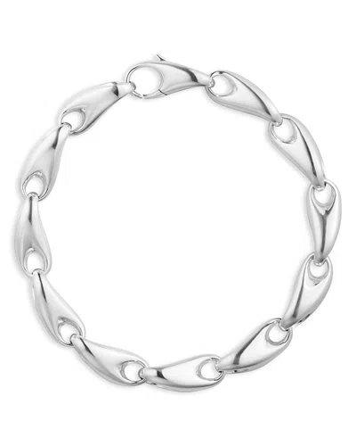 Georg Jensen Reflect Sterling Silver Large Chain Bracelet