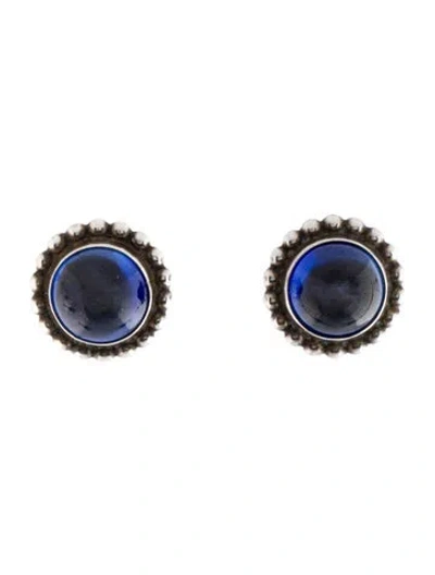 Pre-owned Georg Jensen Sapphire Earrings In Multi