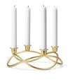 Georg Jensen Season Candle Holder In Gold