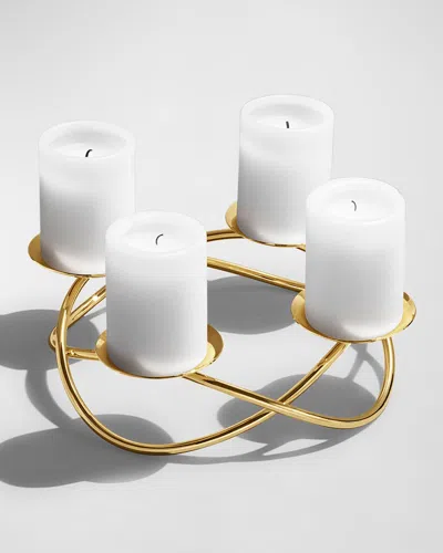 Georg Jensen Season Grand 18k Gold-plated Candleholder