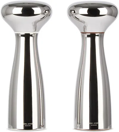 Georg Jensen Silver Alfredo Salt & Pepper Shaker In N/a