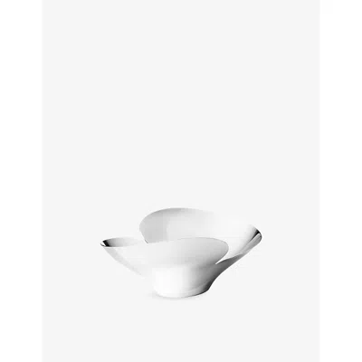 Georg Jensen Bloom Botanica Medium Stainless-steel Bowl Silver In Metallic