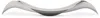 Georg Jensen Silver Cobra Oval Catchall Tray In N/a