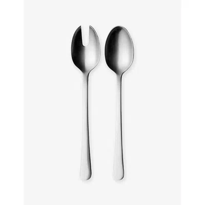 Georg Jensen Copenhagen Two-piece Stainless-steel Serving Set Silver