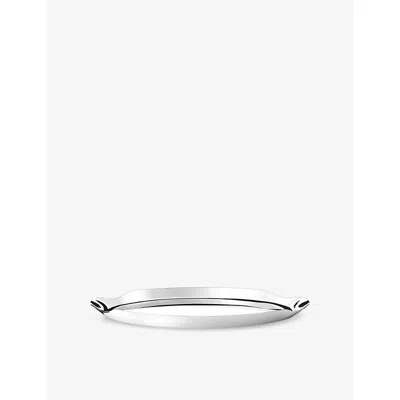 Georg Jensen Silver Wine Bar Stainless-steel Tray Mirror Tray 39.4cm
