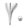 Georg Jensen Sky Wine Aerating Funnel In Metallic