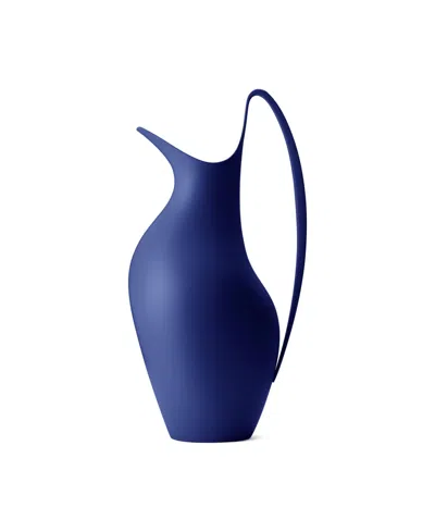 Georg Jensen Stainless Steel 40.5 oz Henning Koppel Pitcher In Blue