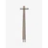Georg Jensen Bernadotte Bernadotte Stainless-steel Chopsticks With Rest Stainless Steel In Stainless Steel