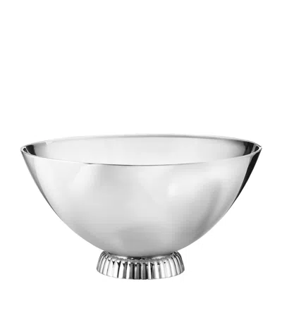 Georg Jensen Stainless Steel Bernadotte Champagne Cooler In Silver