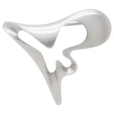 Pre-owned Georg Jensen Sterling Silver Brooch Or Pin No. 324 By Henning Koppel In Multi