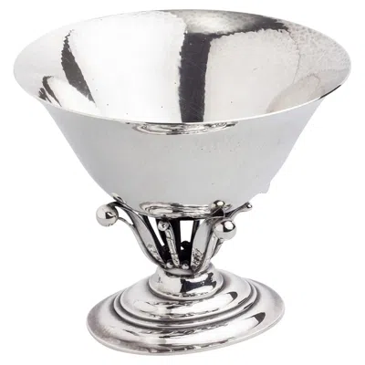 Pre-owned Georg Jensen , Sterling Silver Comport By Johan Rohde In Multi