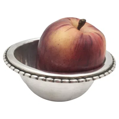 Pre-owned Georg Jensen Sterling Silver Dish/ Bowl In Rope Pattern #290 From 1920s In Brown