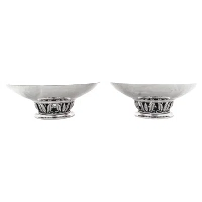 Pre-owned Georg Jensen Sterling Silver  Compotes