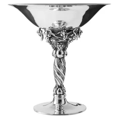 Pre-owned Georg Jensen Sterling Silver Grape Tazza 263b, 1918 In Purple
