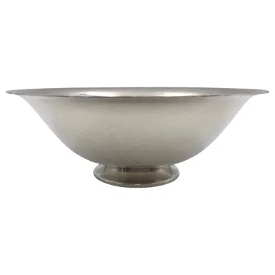 Pre-owned Georg Jensen Sterling Silver Hand Hammered Mint Dish Bowl 575d