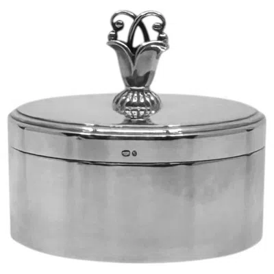 Pre-owned Georg Jensen Sterling Silver Keepsake Box 172k, 1933-1944