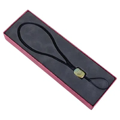 Pre-owned Georg Jensen , Sterling Silver Mobile Wrist Strap With Heart In Multi