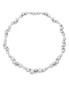Georg Jensen Sterling Silver Moonlight Grapes Bead Cluster Collar Necklace, 16 In Silver