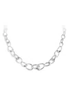 Georg Jensen Sterling Silver Offspring Link Necklace, 17.72 In Silver