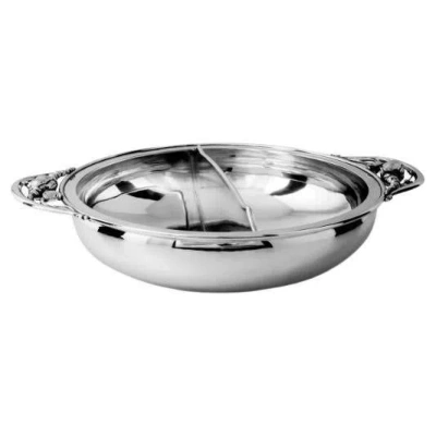 Pre-owned Georg Jensen Sterling Silver Oval Blossom Bowl 2d