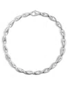 Georg Jensen Sterling Silver Reflect Slim Link Bracelet In Silver (slim Links)