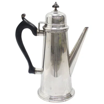 Pre-owned Georg Jensen Sterling Silver Tea Coffee Pot Jacob Hurd By Frank Whiting