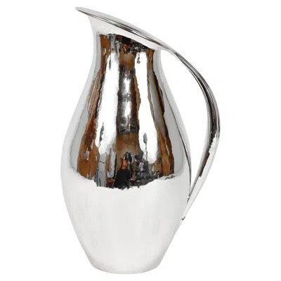 Pre-owned Georg Jensen Vintage  Modernist Sterling Silver Pitcher No. 432a By Johan Rohde