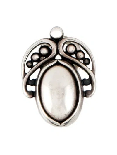 Pre-owned Georg Jensen Vintage Heritage Single Clip On Earring In Multi