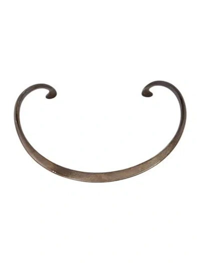 Pre-owned Georg Jensen Vintage Neck Collar, 15" In Multi