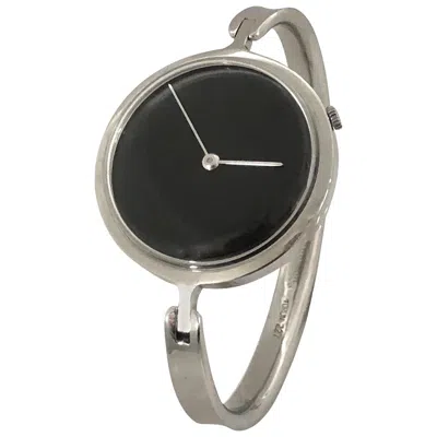 Pre-owned Georg Jensen Vivianna #227 Steel And Quartz Bangle Watch By Torun In Multi