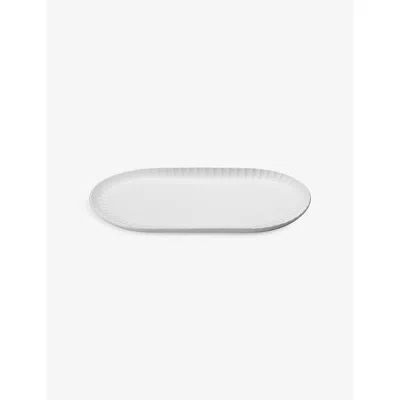 Georg Jensen White Bernadotte Porcelain Serving Dish