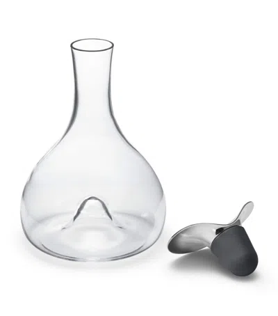 Georg Jensen Wine Carafe In Silver