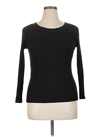 Pre-owned George 3/4 Sleeve T-shirt In Black