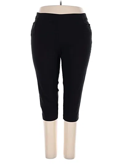 Pre-owned George Active Pants In Black