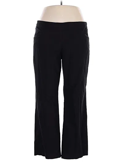 Pre-owned George Active Pants In Black