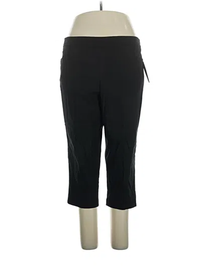 Pre-owned George Active Pants In Black