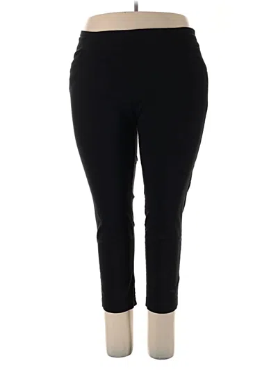 Pre-owned George Active Pants In Black