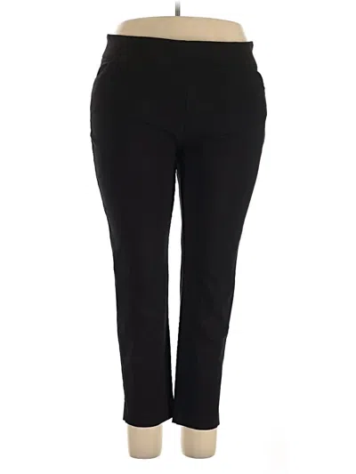 Pre-owned George Active Pants In Black