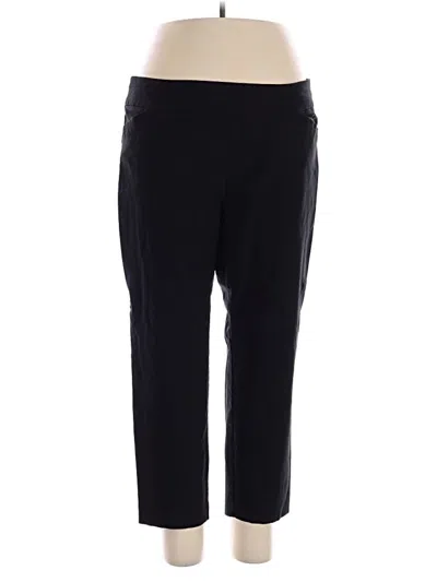 Pre-owned George Active Pants In Black