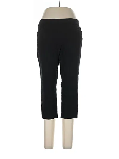 Pre-owned George Active Pants In Black
